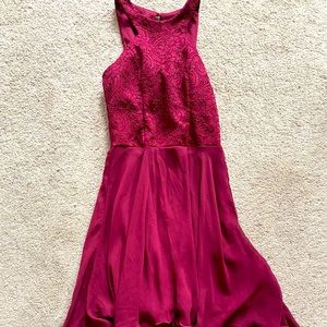 Women’s, formal red sparkly dress
